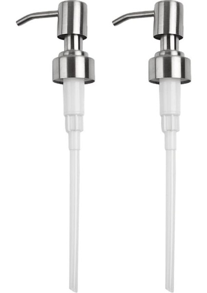 2pcs-1/2pcs Sıvı Sabunluk Sabunluk Pompası Yedek Ev Ofis Basın Paslanmaz Çelik Evrensel Araçlar (Yurt Dışından)