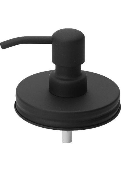 Siyah B-Premium Anti Pas Paslanmaz Çelik Mason Kavanoz Sabun Losyon Dispenser Kapakları Dıy Mason Ağız Konserve Kavanoz Pompa Kafası (Yurt Dışından)