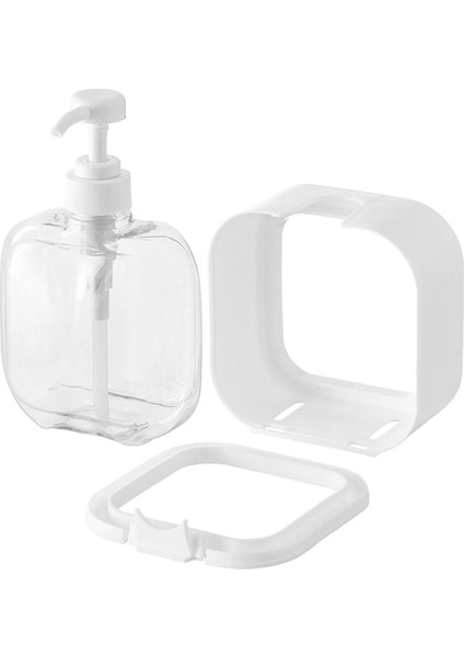 300 Ml-Şeffaf Dağıtıcı Şişe Basit Kare Şeffaf Itme Tipi Losyon Boş Şişe Seyahat Taşınabilir El Sıvı Sabunluk (Yurt Dışından) indirimleri