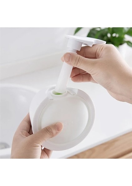 Siyah El Sabunluk Vantuz Sıvı Sabunluk Duvara Monte Su Geçirmez Sabun Kutusu Basın Banyo Malzemeleri Banyo Aksesuarları (Yurt Dışından) fırsatları