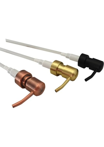 Rose Gold-1pc 304 Paslanmaz Çelik Pompa Memesi Mutfak Lavabo Sıvı Sabunluk Siyah/altın/gül Altın (Yurt Dışından) modelleri