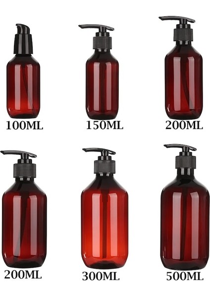 200ML-100/150/200/300/400/500ML Sıvı Şişe Şampuan Losyonu Duş Jeli Şişesi Doldurulabilir Losyon Sıvı Saklama Kabı (Yurt Dışından) indirimleri