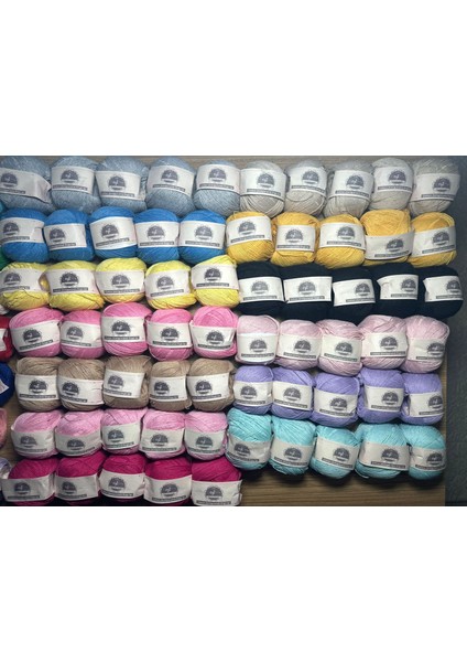 Cotton Ip 50 gr Örgü Ip Premium Amigurumi Ipi Punch (Panç) Baby Soft 5li fiyatları