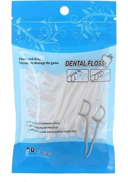 Çanta Tarzı Bambu Kömür Diş Ipi Diş Çubukları Kürdan Interdental Fırça Diş Temiz Diş Ipi Sopa Kürdan Pensesinde (Yurt Dışından)