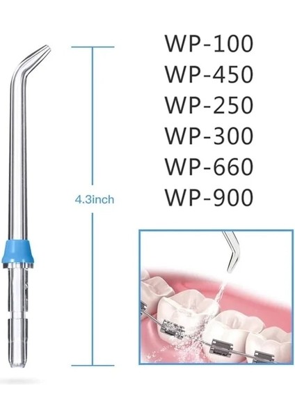 Mavi Stil 1 Adet Diş Ipi Diş Duşu Nozulları Jet Yıkama Diş Temizleyici Irrigator Diş Waterpik Ipi Ağız Hijyeni Aksesuarları (Yurt Dışından) modelleri