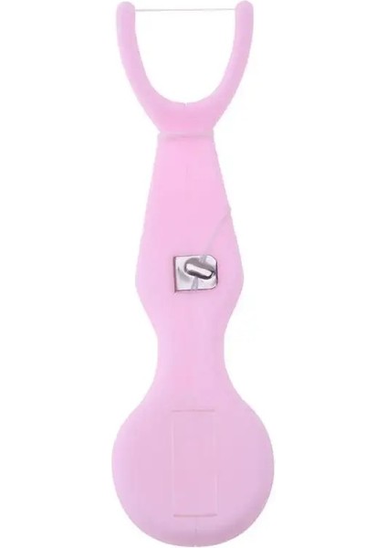 Pembe Tarzı 1 Adet Diş Ipi Diş Sopa Kürdan Diş Arası Fırça Temizleyici Kürdan Pensesinde Diş Rafı Ağız Bakımı Diş Beyazlatma (Yurt Dışından)