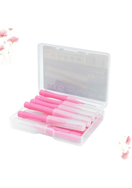 Pembe Tarzı Kürdan Fırçası Diş Arası Temizleyiciler Kürdanlar Yiyecek Atıkları Flosserler (Yurt Dışından)