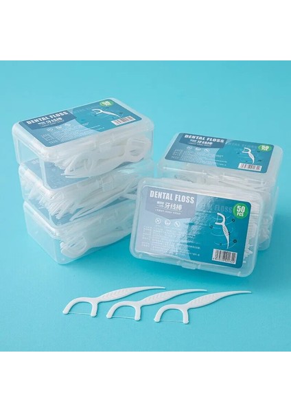 Beyaz Stil Floss Ultra Ince Ev Temizleme Düz Çizgi Kürdan Taşınabilir Diş Ipi Kutusu Tek Kullanımlık Flok (Yurt Dışından) fiyatları