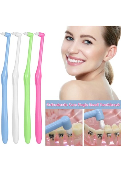 Beyaz Stil Ortodonti Diş Arası Fırça Yumuşak Diş Temizleme Diş Fırçası Diş Ipi Diş Diş Fırçası Kürdan Ağız Bakımı Aracı (Yurt Dışından) fiyatları