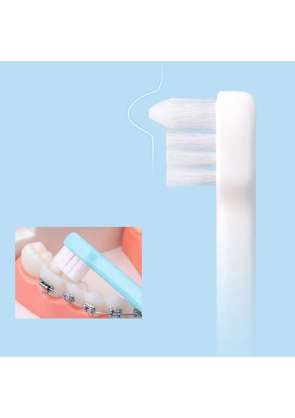 Bl Tarzı Whiteblue Ağız Bakımı Diş Arası Ipi Kavrama Fırçası Ortodontik Diş Fırçası Dişler Arasında Temiz Mini Temizleme Taşınabilir (Yurt Dışından)