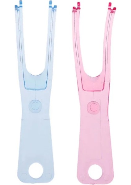 Mavi Stil Evrensel Diş Ipi Tutucu Yardım Oral Seçtikleri Diş Bakımı Diş Arası Uygun Dayanıklı Diş Temizleme Mavi (Yurt Dışından) indirimleri