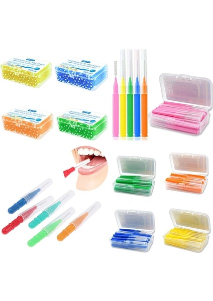 Beyaz Stil Pcsbox Kürdan Diş Arayüz Fırçası Diş Aralarını Temizleme Ağız Bakımı Ortodonti I Şekli Diş Ipi (Yurt Dışından) fiyatları