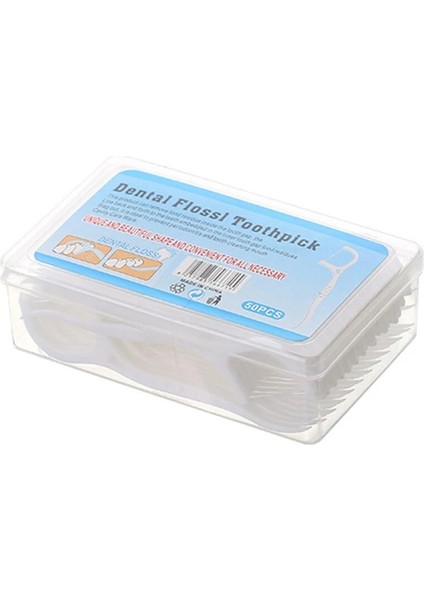 Bir Stil Tek Kullanımlık Diş Pensesinde Diş Sopa Kürdan Flok Diş Temizleme Bakım Araçları (Yurt Dışından)