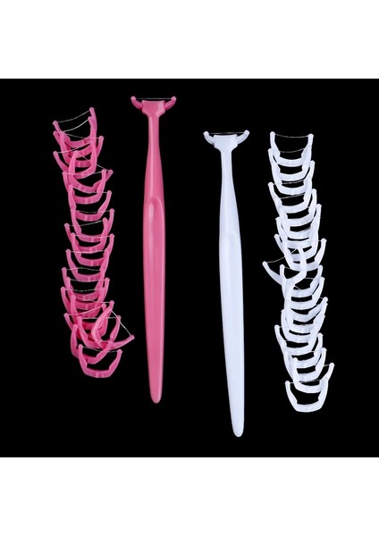 Kırmızı Stil 1 Tutucu ve Diş Kürdan Pensesinde Oral Derin Temiz Diş Konu Flok Floks Inter-Diş Fırçası Diş Sopa (Yurt Dışından) modelleri