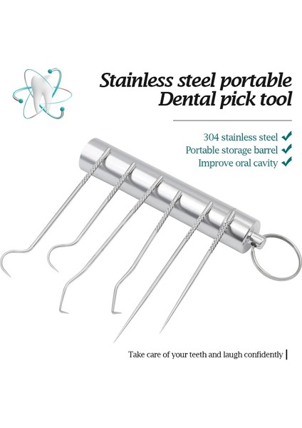 3 Adet Tarzı Et Taşınabilir Kürdan Seti Diş Ipi Diş Toplama Spiral Kulak Temizleme Çubuğu Kaşık Ağız Temizleme Hijyen Tartar Kaldırma Diş Araçları (Yurt Dışından) indirimleri