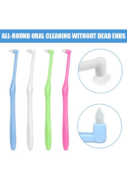 Yeşil Stil Ortodonti Interdental Fırça Yumuşak Kürdan Diş Fırçası Parantez Diş Ipi Düzeltme Dişleri Ağız Diş Bakımı Diş Boşluğu Aracı (Yurt Dışından)