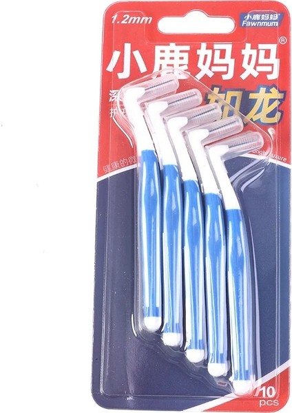 Bl-1.2mm Tarzı Diş Ipi Ağız Hijyeni Diş Ipi Yumuşak Interdental Fırça Diş Temizleme Ağız Bakımı Aracı Erkekler Kadınlar Için (Yurt Dışından)
