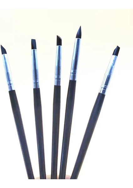 Gri-5mm Tarzı 1 Adet Diş Porselen Fırça Kalem Diş Sır Fırça Kalem Seramik Fırça Kalem Diş Tean Araçları Diş Hekimliği Laboratuvarı Malzemeleri (Yurt Dışından)