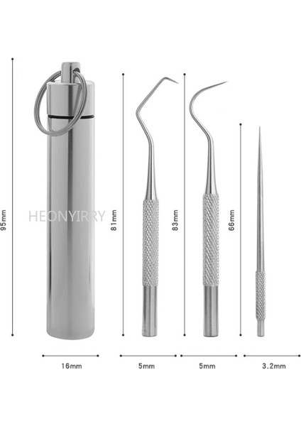 Gümüş Tarzı 1 Takım Metal Paslanmaz Çelik Ağız Temizleme Diş Diş Ipi Artefakt Taşınabilir Kolye Kürdan Tüpü Güçlü Diş Ipi (Yurt Dışından) fırsatları