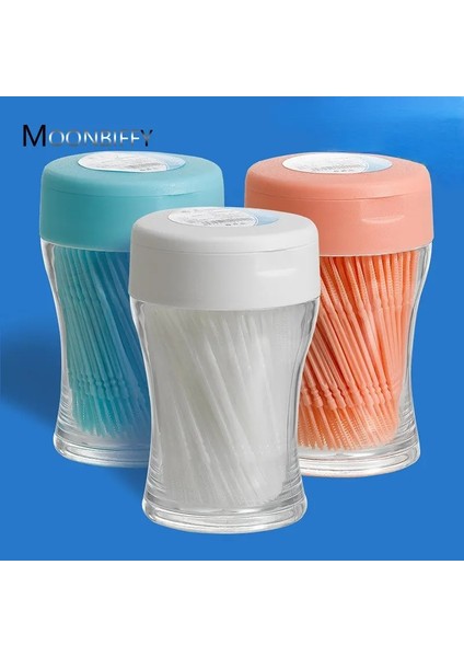 Mavi Stil Dental Floks Şişe Diş Çift Başlı Kürdan Ev Pensesinde Temizleme Plastik Kürdan Ağız Bakımıзу Бочистки (Yurt Dışından) fiyatları