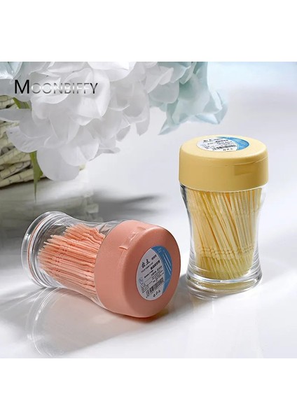 Mavi Stil Dental Floks Şişe Diş Çift Başlı Kürdan Ev Pensesinde Temizleme Plastik Kürdan Ağız Bakımıзу Бочистки (Yurt Dışından) indirimleri