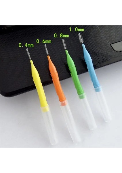 Mavi Stil 1 Takım Diş Arası Fırçası Dental Flok Diş Bakım Fırçaları (Karışık Renk) (Yurt Dışından) modelleri