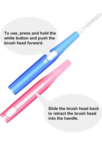 Mavi Stil Premium Diş Arası Fırçası Çok Renkli Ortodontik Diş Fırçası Sağlıklı Mükemmel Uydurma Sağlık Arayüz Fırçası (Yurt Dışından) indirimleri