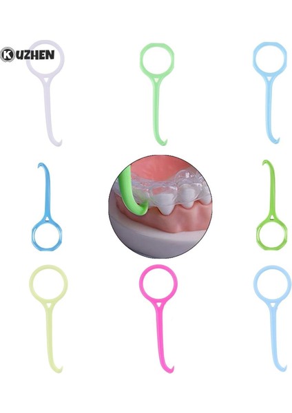 Turuncu Tarzı 1 Adet Ortodonti Parantez Diş Parantez Anında Sökücü Görünmez Çıkarılabilir Parantez Temizle Hizalayıcı Temizleme Aracı (Yurt Dışından) fiyatları