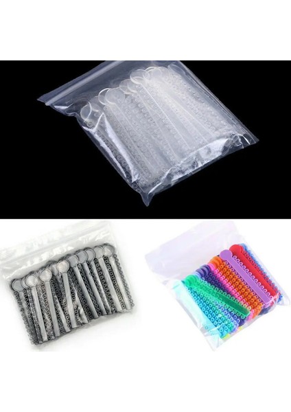 Gri Tarzı 5 Adet Diş Ortodonti Elastomerik Ligatür Kravat Halkası Elastik Bantlar Parantez (Yurt Dışından)