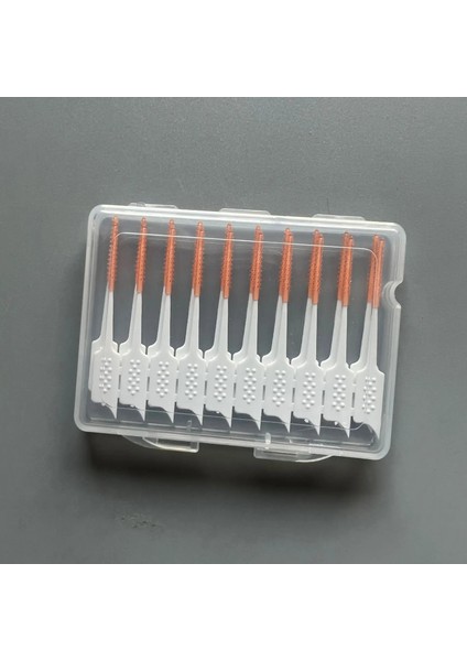 Mavi-20 Adet Tarzı Adet Interdental Fırça Yumuşak Kauçuk Diş Temizleme Araçları Dişler Arasında Diş Temizleme Diş Fırçası Ağız Hijyeni Bakım Aracı (Yurt Dışından)
