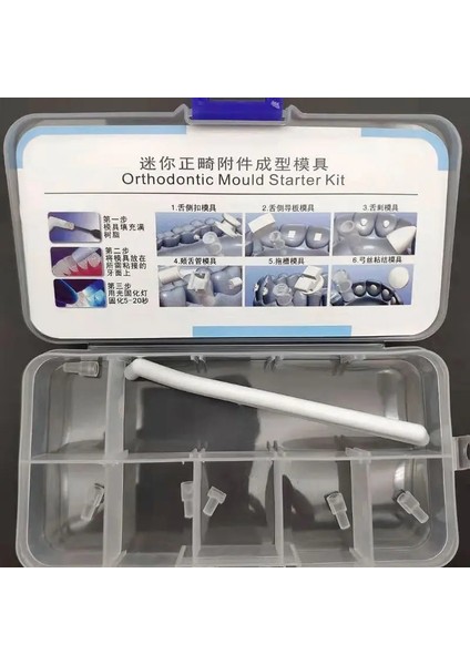 Dil Tokası Yapımı Için Diş Mini Lingual Düğme Aksesuarları Kalıp (Yurt Dışından) fiyatları