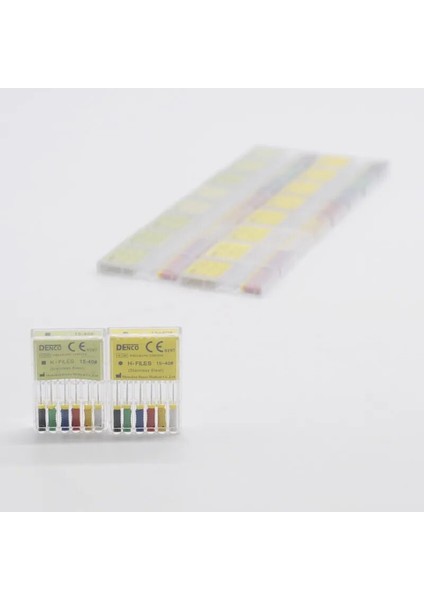 Mor Tarzı Diş Hekimliği Araçları 2 Paket Endodontik Kök Kanal Diş Hk Dosyaları (El Kullanımı) # El Kullanımı Dosyaları (Yurt Dışından)