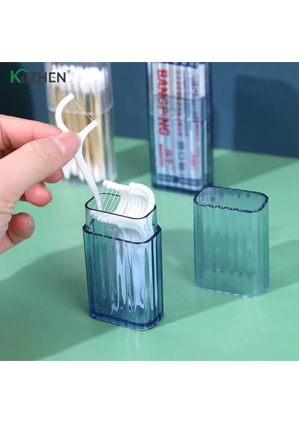 Pembe Tarzı 1 Adet Diş Ipi Sopa Taşınabilir Kutu Interdental Fırça Tek Kullanımlık Kürdan Ipi Derin Diş Temizleme Diş Ipi Teavel (Yurt Dışından) modelleri