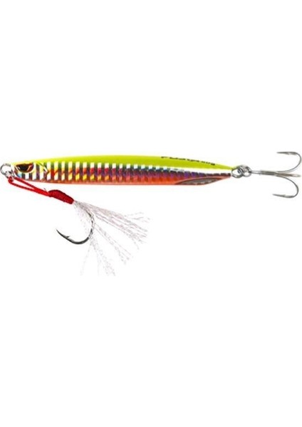 Metal Cast 60GR Shore Jig Metal Yem MT05 Yellow Chart