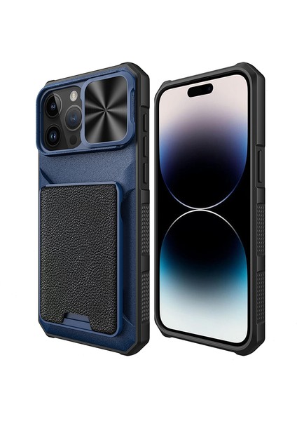 iPhone 14 Pro Max Tutucu Slayt Lens Koruma Telefon Kılıfı (Yurt Dışından)