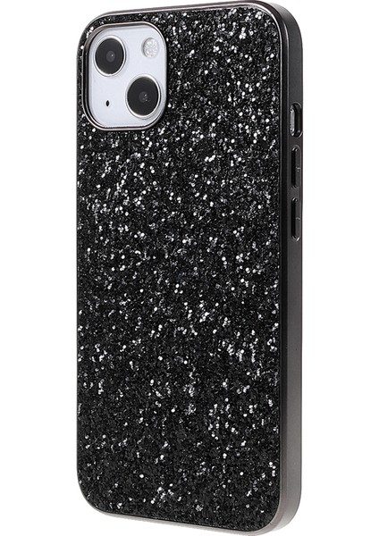 iPhone 15 Plus Parıltılı Telefon Kasası Elektrapan Tpu Çerçeve Pc Arka Kapak (Yurt Dışından)