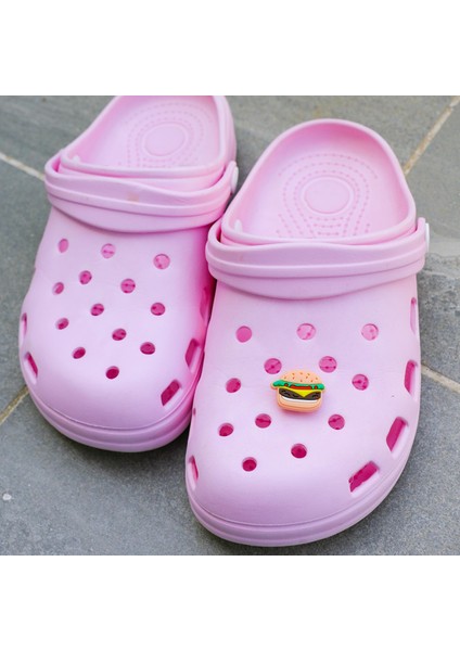 Hamburger Crocs Terlik Süsü & Renkli Aksesuar Jibbitz fiyatları