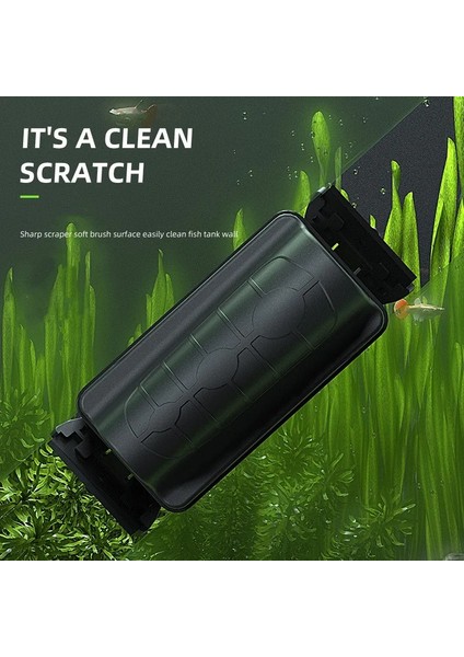Beyaz Stil Yeni Manyetik Akvaryum Balık Tankı Fırçalar Yüzen Temiz Cam Pencere Yosun Kazıyıcı Temizleyici Fırça Scrubber Akvaryum Aksesuarları (Yurt Dışından) modelleri
