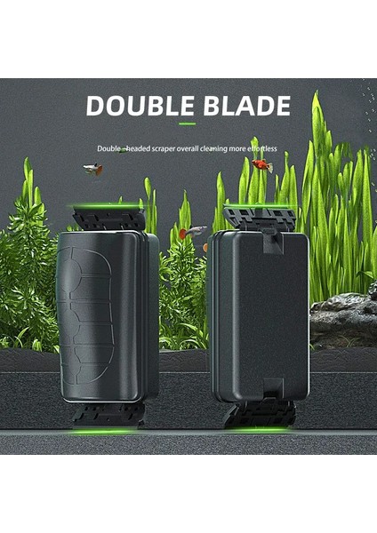 Beyaz Stil Yeni Manyetik Akvaryum Balık Tankı Fırçalar Yüzen Temiz Cam Pencere Yosun Kazıyıcı Temizleyici Fırça Scrubber Akvaryum Aksesuarları (Yurt Dışından) indirimleri