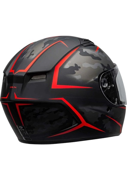 Ps Qualıfıer Stealth Matt Black - Red