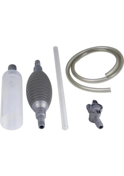2,6 M Siyah Stil Yarı Otomatik Akvaryum Temizleyici Su Değişimi El Değiştirici Çakıl Akvaryum Aksesuarları Balık Tankı Vakum Sifon Su Pompası Temizleyici (Yurt Dışından) modelleri