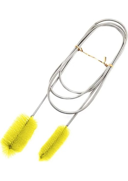 Sarı Stil 30CM cm Boru Temizleme Fırçası Hava Tüpü Esnek Çift Uçlu Hortum Akvaryum Aksesuarları Tank Temizleyici Su Filtresi Naylon (Yurt Dışından)