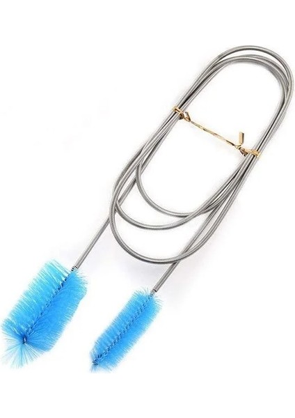 Sarı Stil 30CM cm Boru Temizleme Fırçası Hava Tüpü Esnek Çift Uçlu Hortum Akvaryum Aksesuarları Tank Temizleyici Su Filtresi Naylon (Yurt Dışından) fiyatları