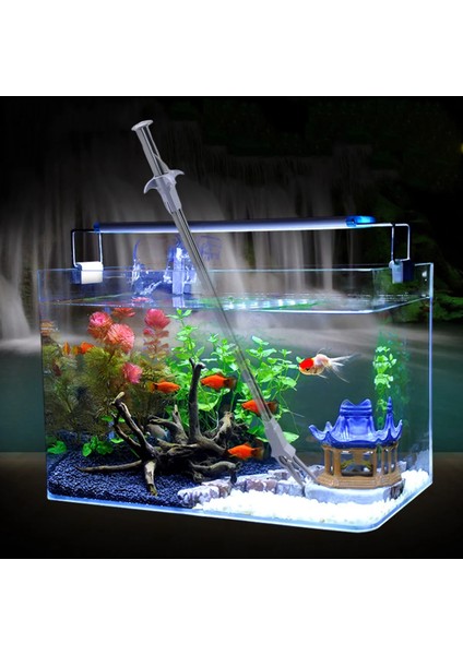 Siyah Stil Xxl 50CM Plastik Cımbız Akvaryum Tankı Su Maşası Cımbız Araçları Balık Tankı Tesisleri Için (Yurt Dışından) fiyatları