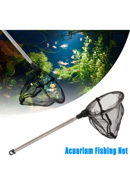 C Tarzı Taşınabilir Uzun Saplı Kare Akvaryum Balık Tankı Balık Ağı Iniş Ağı Balık Için Küçük Boyutlu Sucul Evcil Hayvan Malzemeleri Temizleme Araçları (Yurt Dışından) modelleri