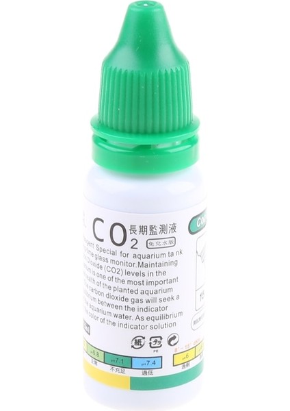 Beyaz Stil Bitkili Akvaryumlar Için Co2 Gösterge Çözümü 0,5 Oz Reaktif Çözümü Kullanımı Kolay (Yurt Dışından) modelleri