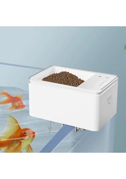 Yeşil Stil Otomatik Balık Tankı Besleyici Akıllı Zamanlama Otomatik Besleyici Akvaryum Akvaryum Balığı Besleyici Büyük Kapasiteli Balık Akvaryumu Besleyici (Yurt Dışından)