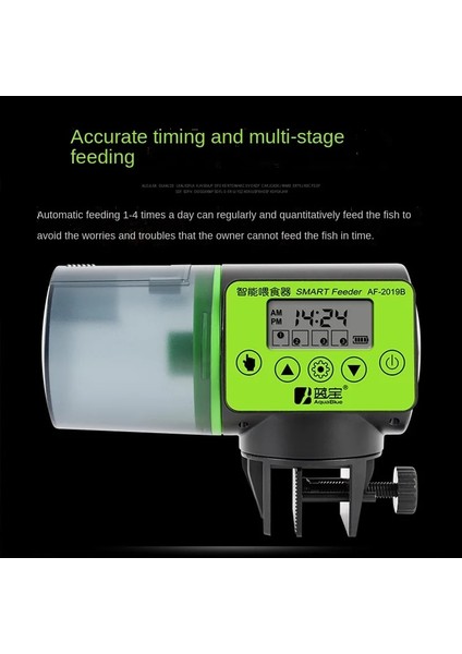 Sarı Stil Otomatik Balık Tankı Besleyici Akıllı Zamanlama Otomatik Besleyici Akvaryum Akvaryum Balığı Besleyici Büyük Kapasiteli Balık Akvaryumu Besleyici (Yurt Dışından) fırsatları