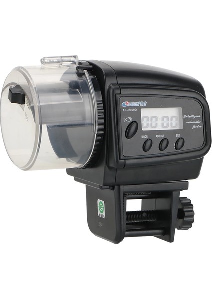 Bir Stil 100 ml Otomatik Balık Besleyici Zamanlayıcı Besleme Dağıtıcı LCD Ekran Akvaryum Balık Tankı Otomatik Besleme Dağıtıcı Aracı (Yurt Dışından)