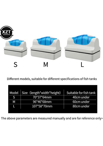 Orta Tarz Yeni Faydalı Yüzen Manyetik Fırça Akvaryum Balık Tankı Cam Yosun Kazıyıcı Temizleyici Aksesuarları (Yurt Dışından) fırsatları